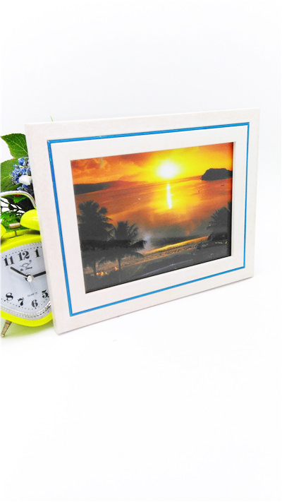 Multi color MDF FOTO frame 5"x7"