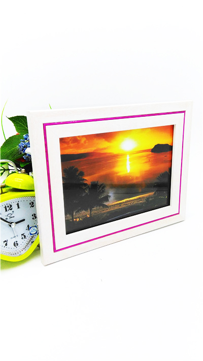 Multi color table Mini FOTO frame 5"x7"